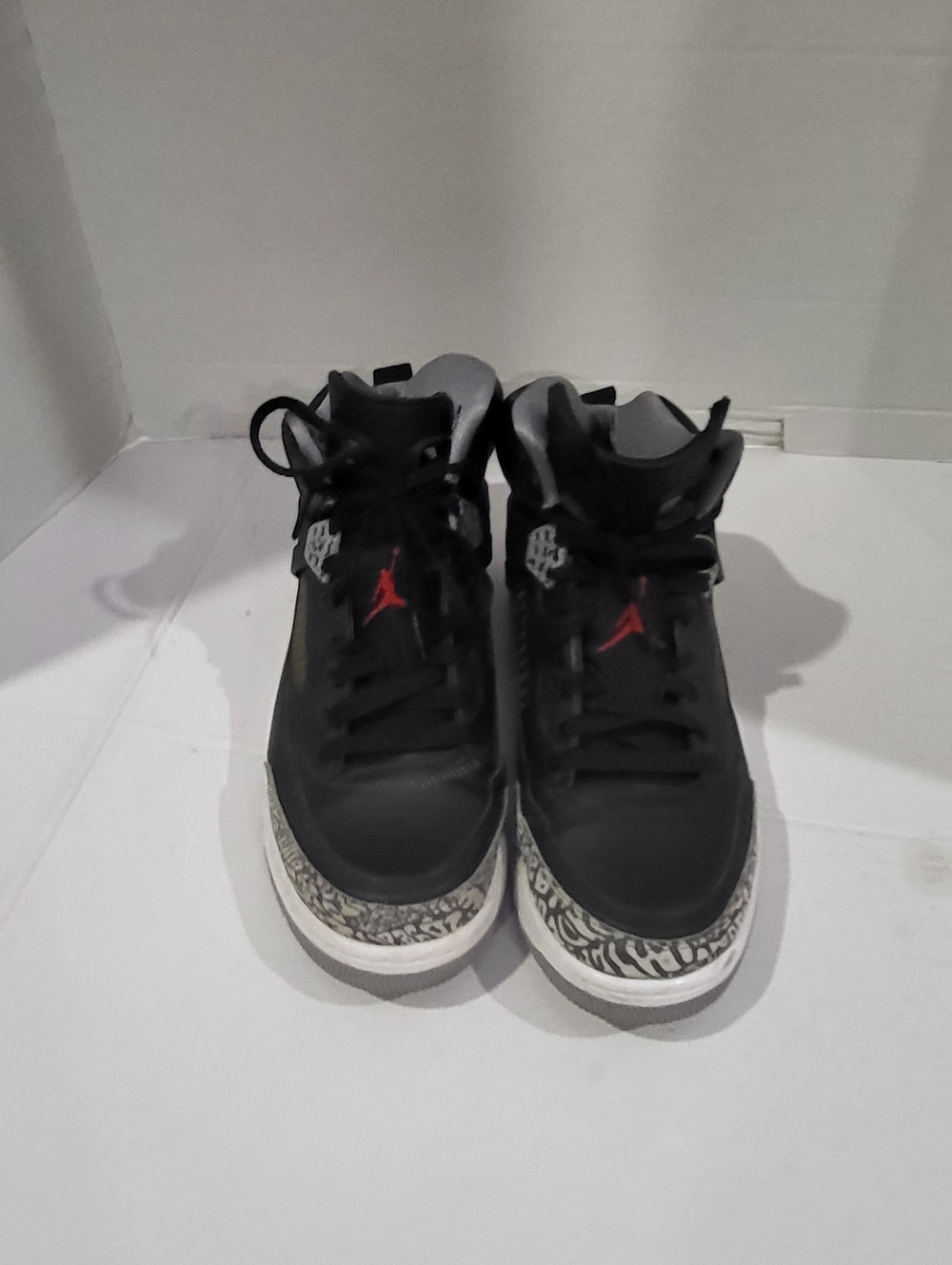 Size 9 - Jordan Spizike Black Cement (2017) 315371-034